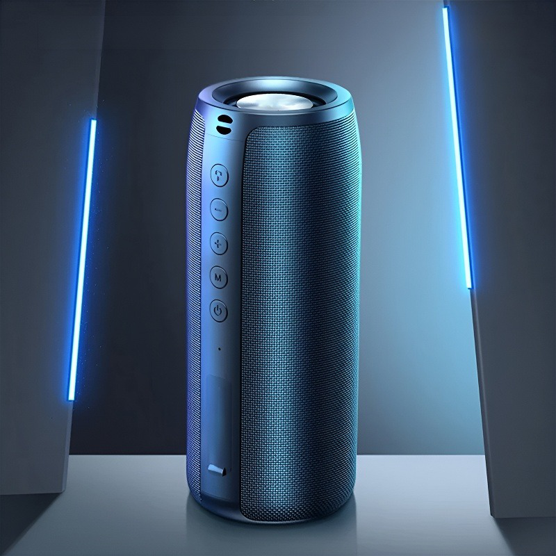 【Bluetooth機能付きワイヤレススピーカー】高音質　5.0チップ搭載　互換性　長時間稼働　ダブルスピーカー付き