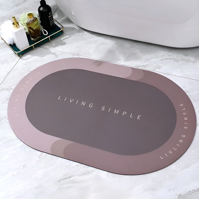 0.5秒速乾珪藻土バスマット