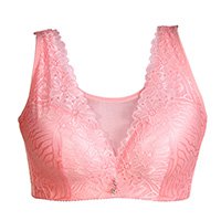 X19123001D-บราผ้าลูกไม้แบบไร้โครง