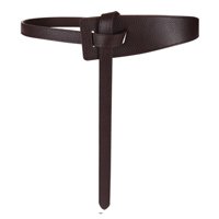 เข็มขัดคาดเอวหนังวัวลายลิ้นจี่