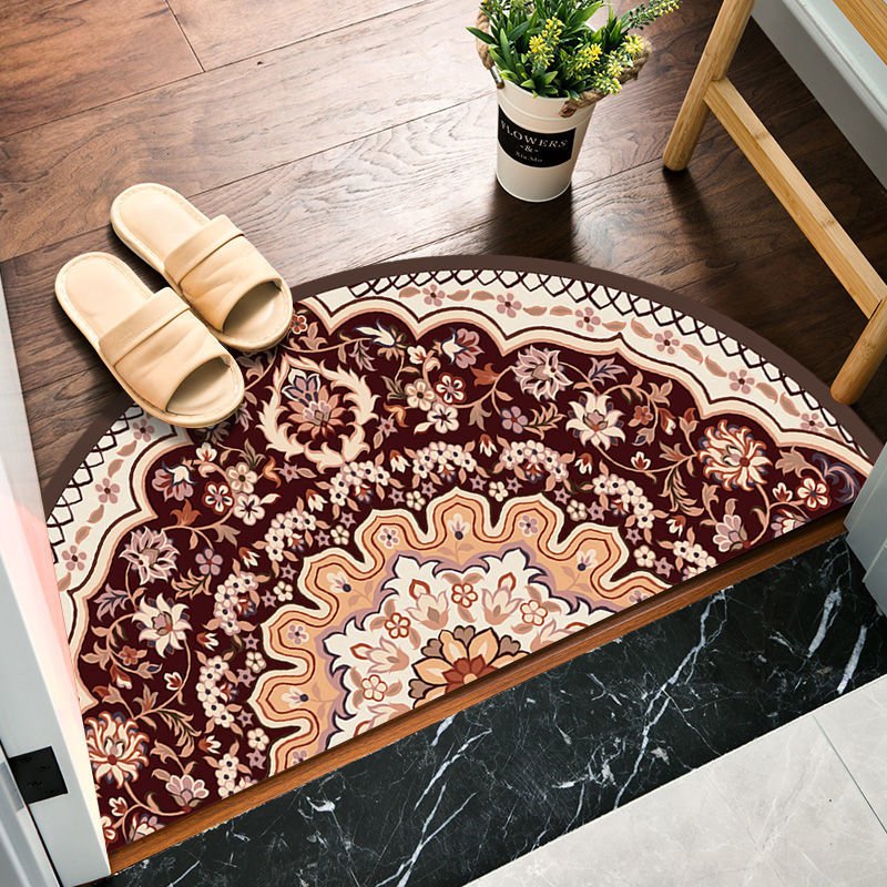 พรมปูพื้นทรงครึ่งกลมที่ดูดน้ำ