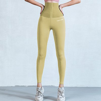 กางเกงโยคะ เอวสูง