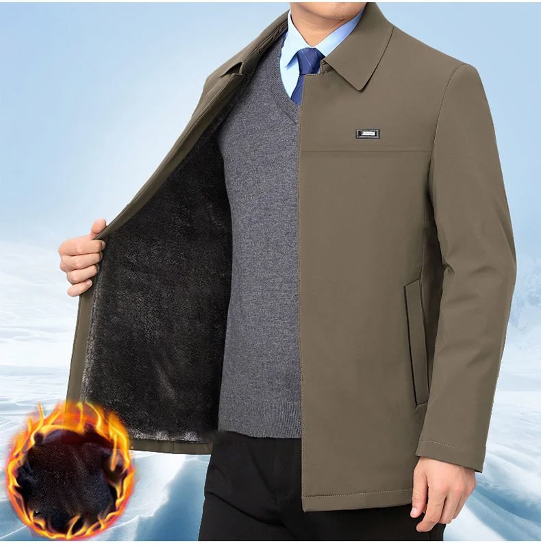 เสื้อแจ็คเก็ตบุขนสำหรับผู้ชาย