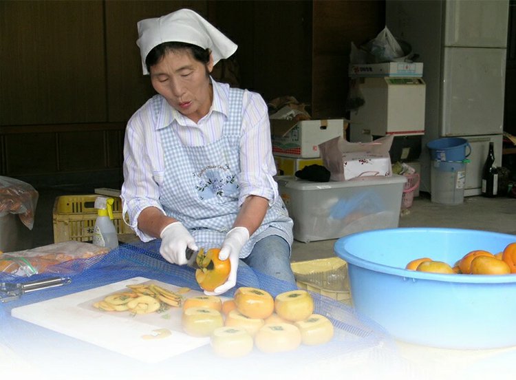 【香料、着色料、保存料は添加されていません】和歌山県特産の琥珀色の干し柿