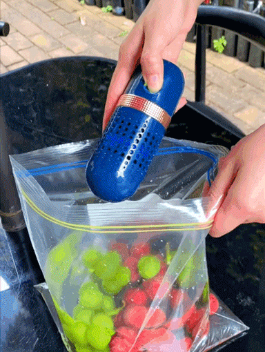 ワイヤレスハンディ型野菜洗浄機