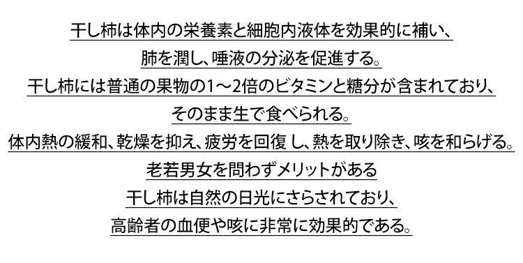 【香料、着色料、保存料は添加されていません】和歌山県特産の琥珀色の干し柿