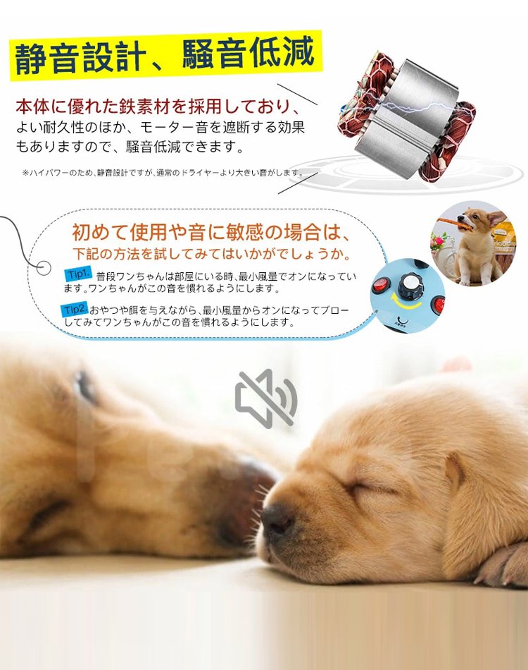 3in1ペットドライヤー