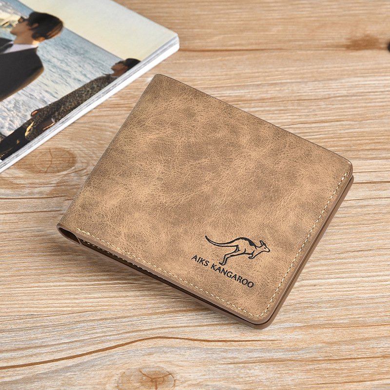 กระเป๋าสตางค์ใบสั้นบางเฉียบแบรนด์จิงโจ้