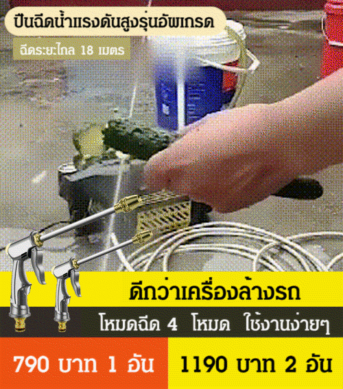 ปืนฉีดน้ำแรงดันสูงอเนกประสงค์