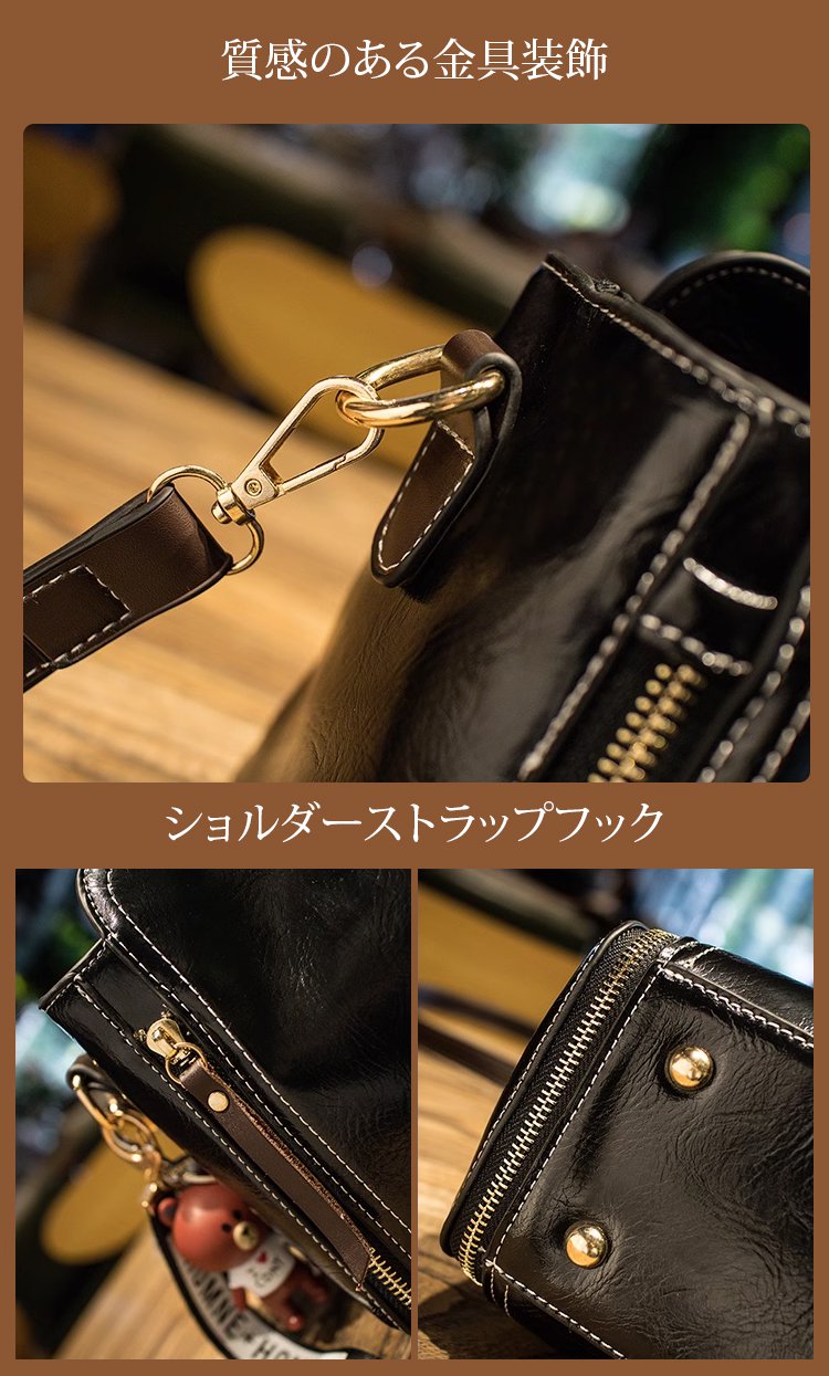 3WAY大容量レザーバッグ