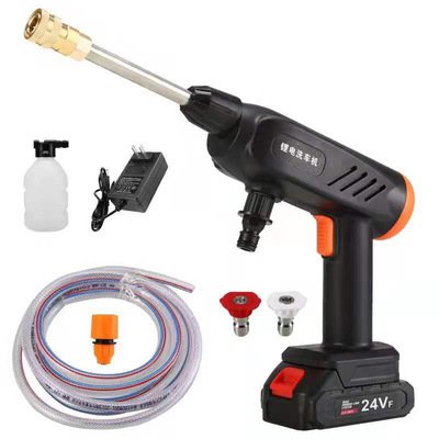 ปืนฉีดน้ำแรงดันสูงแบบพกพาใช้ที่บ้าน