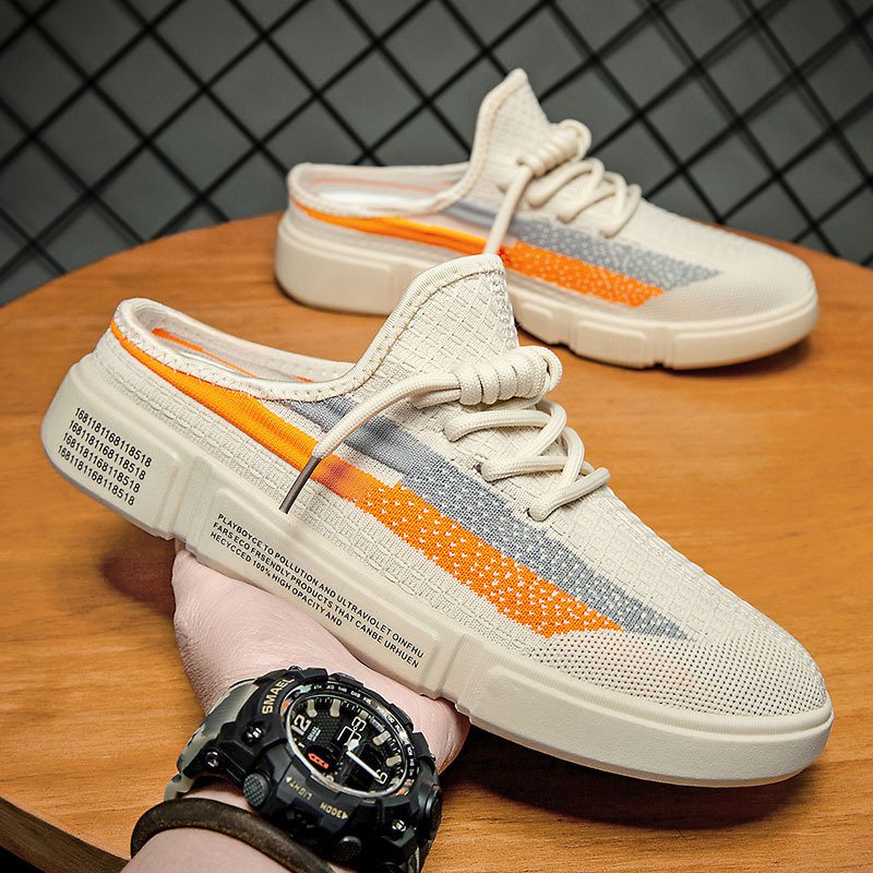 รองเท้าหุ่มปลายเท้าของผู้ชาย 