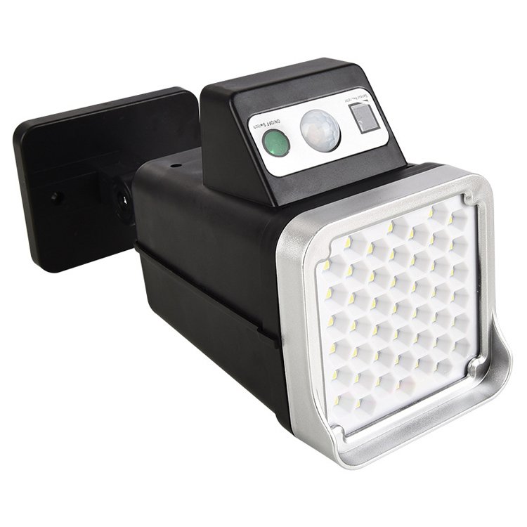 โคมไฟติดผนังโซล่าเซลล์ทรงกล้องวงจรปิด