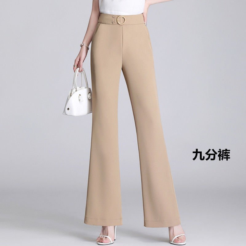 กางเกงสูทผ้าไหมน้ำแข็ง