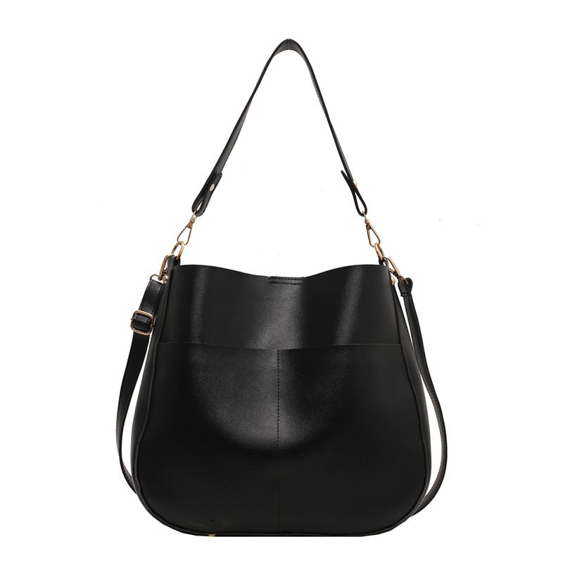 กระเป๋าทรงถังแฟชั่นสไตล์ย้อนยุค