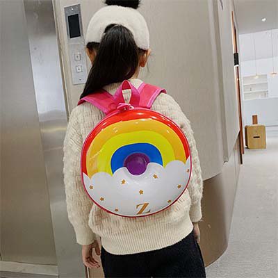 حقيبة ظهر محبوبة بشكل القشر البيض لروضة أطفال