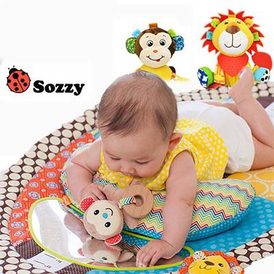 الحصيرة اللعبة مع قضيب الارتفاع للمنع التسرب البول للتعليم المبكر