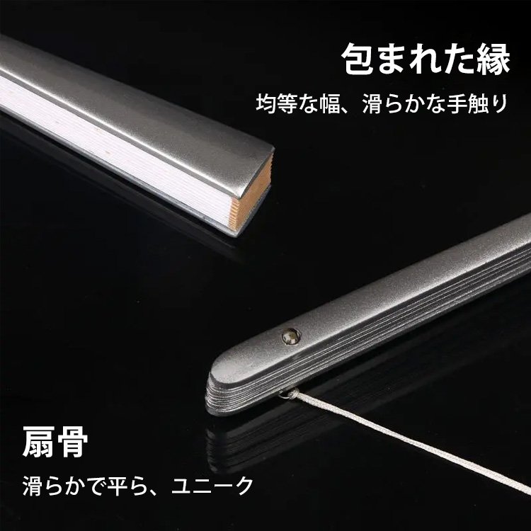 護身用チタン製の折りたたみ式扇子