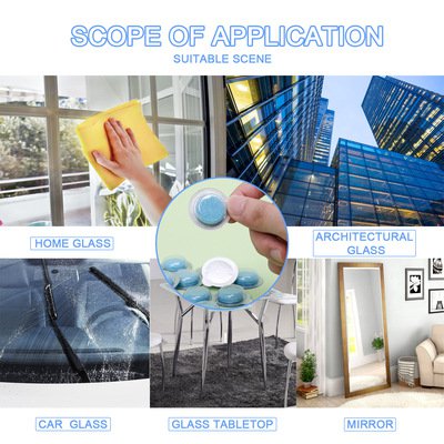 เม็ดฟู่ทำความสะอาดที่ปัดน้ำฝนรถยนต์