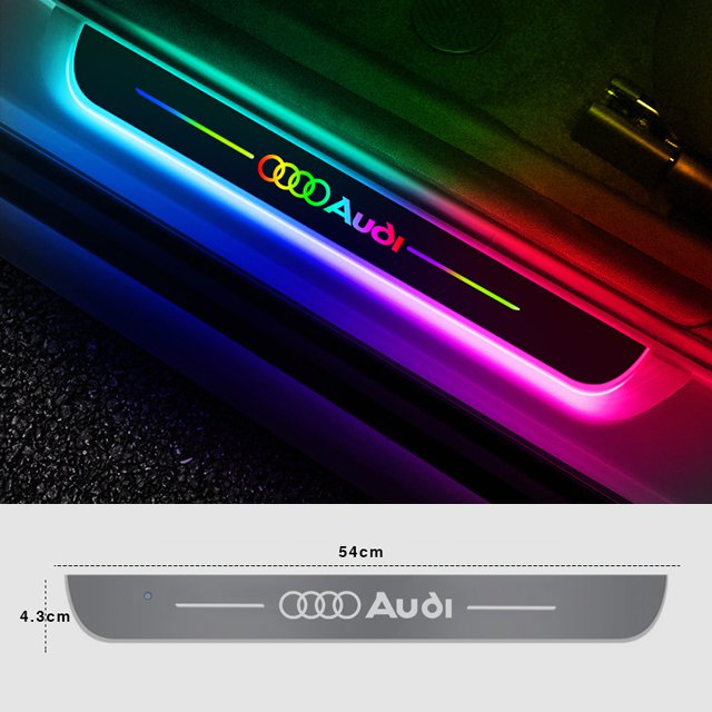 ชายบันไดมีไฟ ไม่ต้องเดินสาย แสงไฟหลากสี