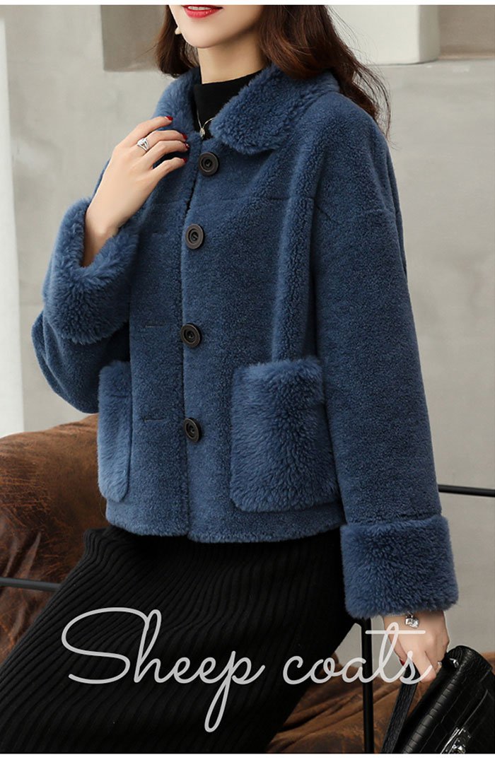 เสื้อโค้ทผ้าขนแกะ