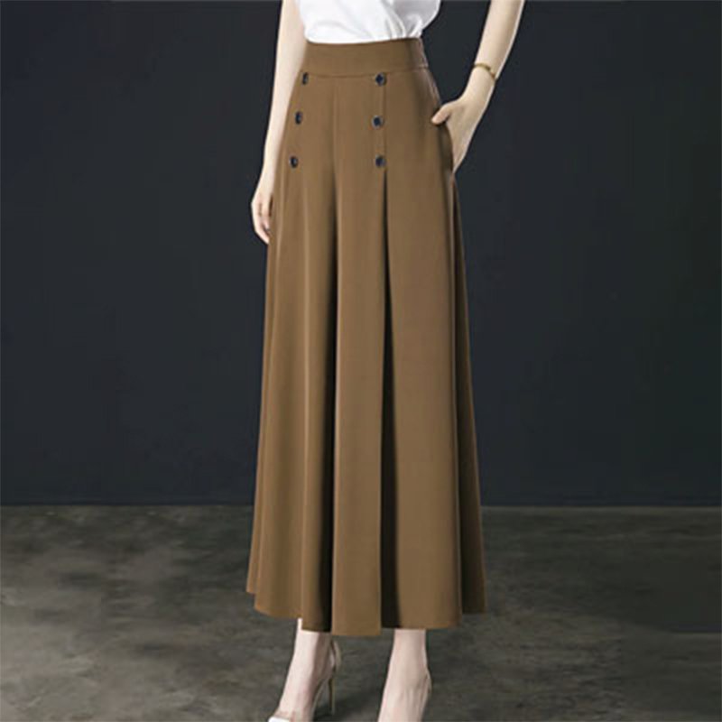 冷感ワイドパンツ