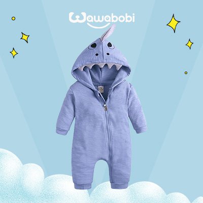 رومبير كرتون بشكل القرش للأطفال