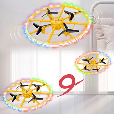  طائرة بدون طائر ذكية مزود بإضاءة ملونة