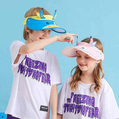 قبعة الشمس بحافة كبيرة للاولاد