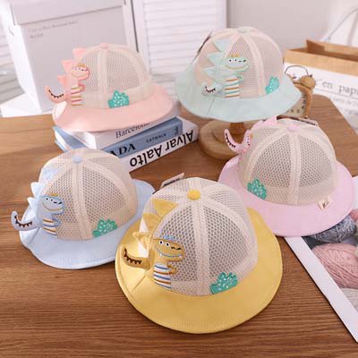 قبعة ديناصور واقية من الشمس للاطفال