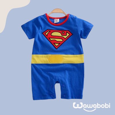 رومبر سوبرمان بعباءة للأطفال