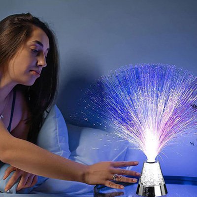 ديكور مصباح جو ليد ملون