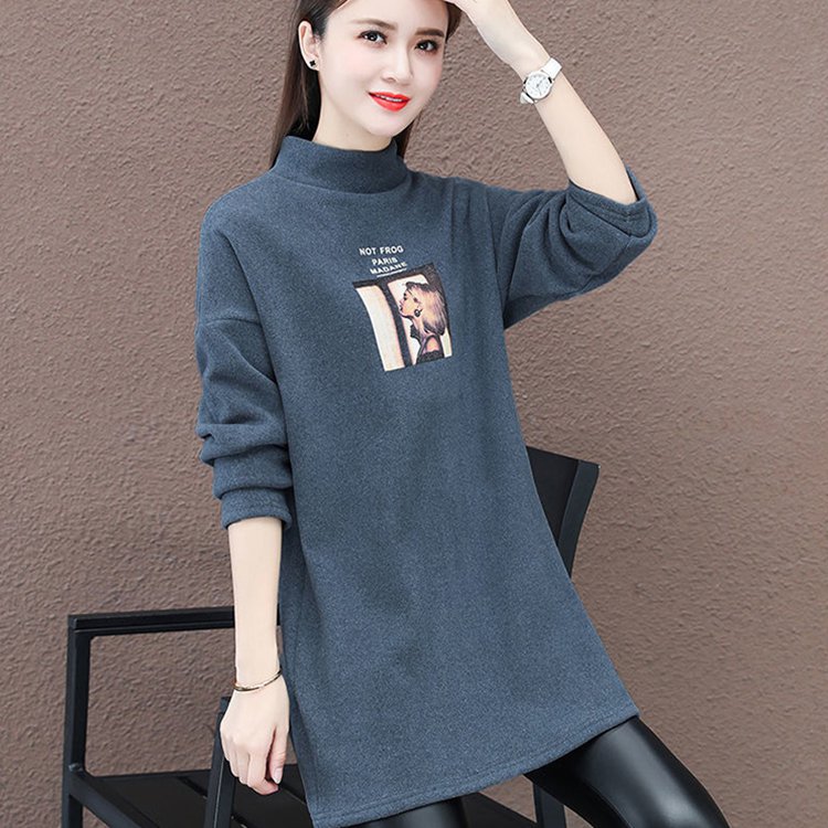 เสื้อสเวตเตอร์บุขนหนาสำหรับผู้หญิง